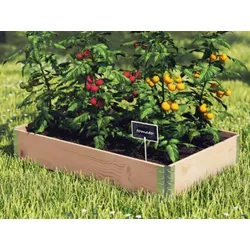 Holz-Hochbeet 120x80x19cm
