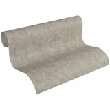 A.S. Création Vliestapete Greenery Tapete Uni Vintage Optik 10,05 m x 0,53 m braun metallic Made in Germany 322616 32261-6