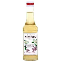 (22,94€/l) Le Sirop de Monin Holunderblüte Sirup 1:8 0,25l Flasche