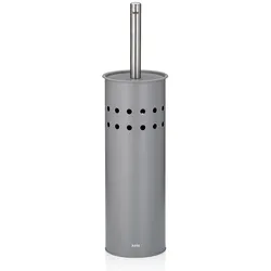 KELA WC-Garnitur Toilettenbürste LEO Metall grau