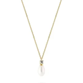 Guido Maria Kretschmer Kette Pearl gelbgold