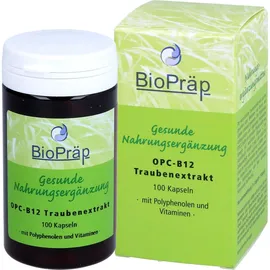 BioPräp Biologische Präparate Handelsgesellschaft mbH OPC B12 Traubenextrakt Kapseln