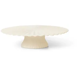Ferm Living - Fountain Tortenplatte, off-white