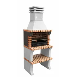 MOVELAR Grill Liz Plus XL aus farbigem Ziegelstein
