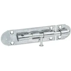 GAH Alberts Grendelriegel mit befestigter Schlaufe B30xL100mm galvanisch verzinkt