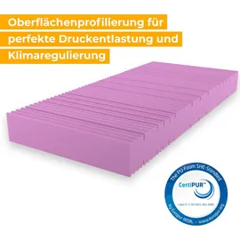 Beco Onyx Flex TFK - Größe: 140 x 200 cm, Härtegrad: Kaltschaum MEDIUM