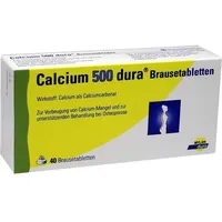 MYLAN DURA GMBH Calcium 500 dura Brausetabletten 40 St.