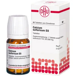 Calcium Sulfuricum D 3 Tabletten 80 St