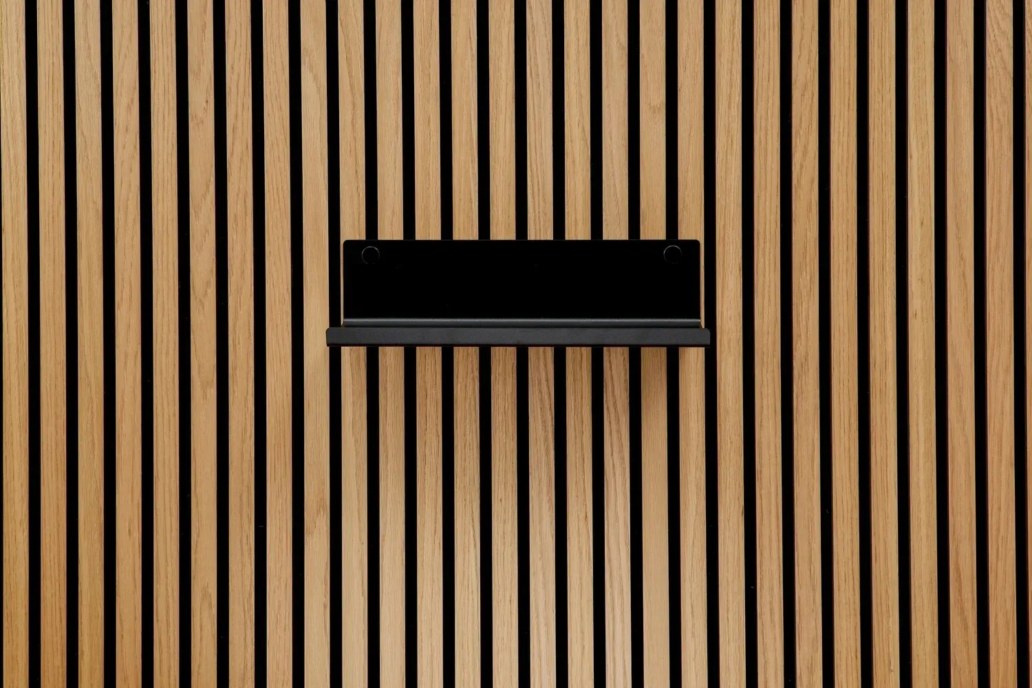 ter Hürne SilentDesign LivingWall Anbauelement Metall pulverbeschichtet schwarz Small Arne Small Function 410x100x155 mm