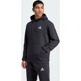 Adidas Essentials Fleece Hoodie Black / White 3XL