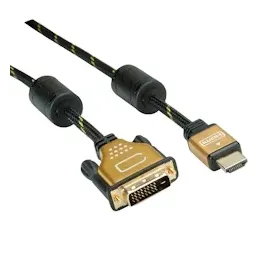 Roline Gold Videokabel - Dual Link - DVI-D m