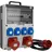 Doktorvolt Baustromverteiler 16A 32A CEE 4x230V mit Stecker und Kabel TGD-S/FI Stromverteiler Wandverteiler mit VDE Sicherungen Doktorvolt DV-6043-D