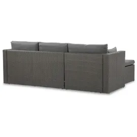 beautysofa SEVILLA Loungeset dunkelgrau
