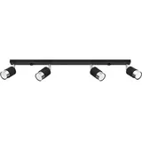 Sollux SL.1067 Deckenleuchte NERO 4 schwarz/chrom