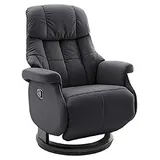 iNNoSeat Calgary Comfort Leder 68 x 85 x 65 cm schwarz