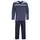 HAJO Schlafanzug gestreift Blau 5XL