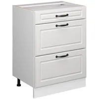 Vicco Schubladenschrank R-Line 60 x 46 x 81,5 cm Weiß