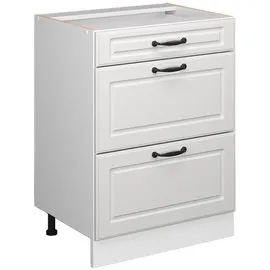 Vicco Schubladenschrank R-Line 60 x 46 x 81,5 cm Weiß