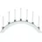 Star Trading LED-Lichterbogen, 7-flammig