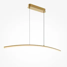 Maytoni Curve 1-flg. 98 cm Metall Messing