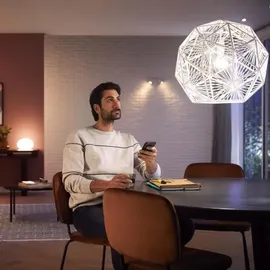 Philips Hue White and Color Ambiance 800 LED-Bulb E27 6.5W, 2er-Pack (929002489602)