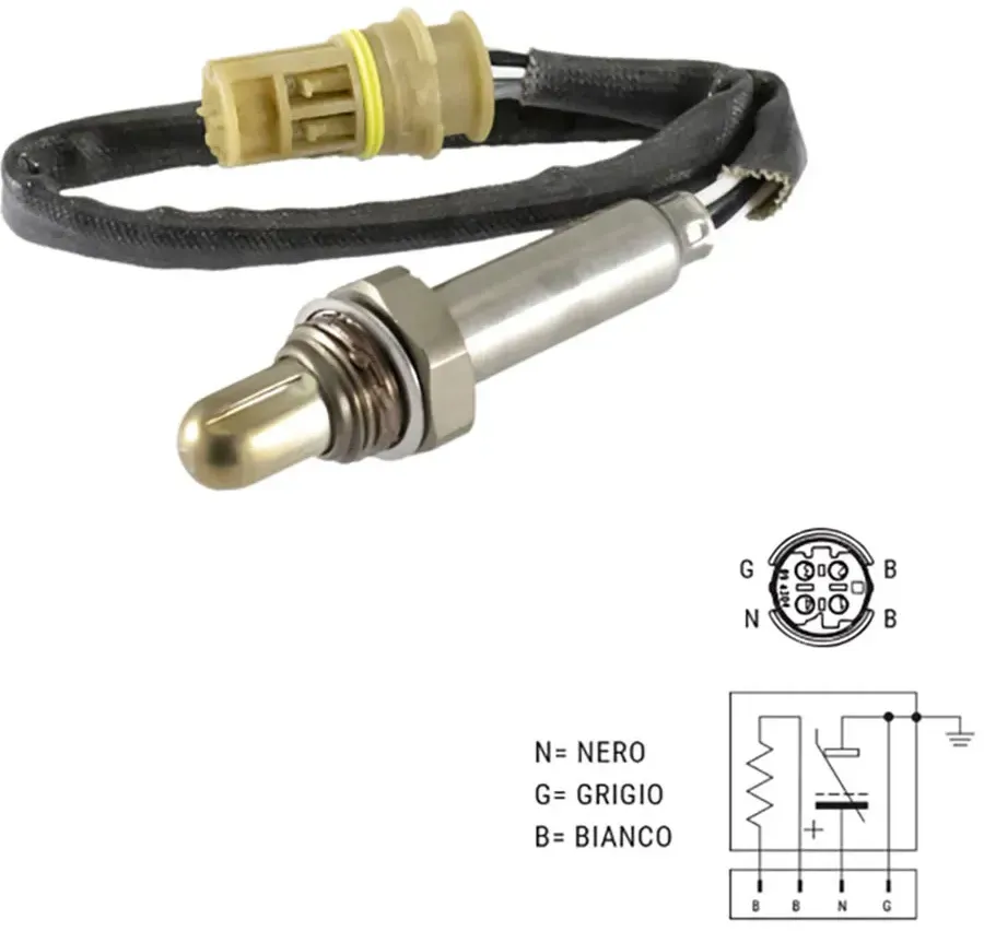 Rms Bmw F650 Cs 2001/2005 7873.40.035 Lambdasonde - Multicolor - One Size