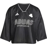Adidas Tiro Cut Oversized Jersey Kurzarm-t-shirt - Black /