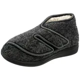 Fischer Hausschuh grau 45