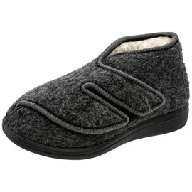 Fischer Hausschuh grau 45
