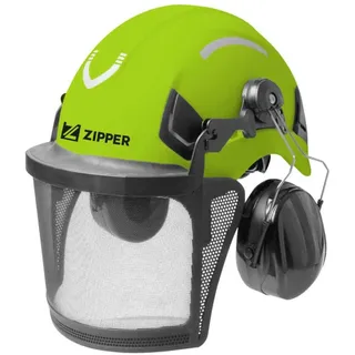 Zipper ZI-FHPROFI ZI-FHPROFI Forstschutzhelm EN 397, EN 397:2012, EN 1731:2006, EN 352-3:2002 Grün, Schwarz