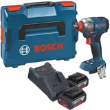 Bosch GDX 18V-285 inkl. 2 x 4,0 Ah + L-Boxx