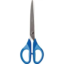 Heyda 204809433 Büroschere Soft-Touch Colour Code 18 cm Grifffarbe: azur