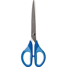 Heyda 204809433 Büroschere Soft-Touch Colour Code 18 cm Grifffarbe: azur