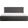 FEDVE Polsterbett Doppelbett Riberia Slim Bett mit Bettkasten 140x200 - Dunkelgrau