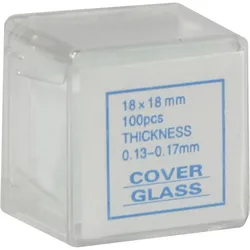 Deckglas 18x18 mm 100 St