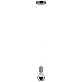Paulmann Larus 1-flg. 11 cm rund schwarzchrom