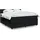 vidaXL Boxspringbett 180 x 200 cm Schwarz
