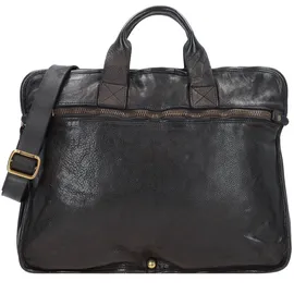 Campomaggi Aktentasche Leder 37 cm schwarz