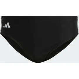 adidas Classic 3-Streifen Badehose Black / White S/M