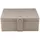 Windrose Schmuckkoffer Taupe Schmuckkoffer