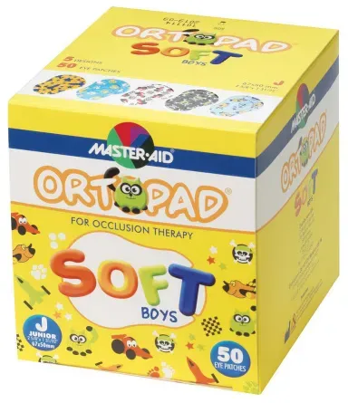 Ortopad Soft Boys Augenokklusionspflaster Junior Größe 67x50mm Stück 50 (72241)