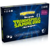 Gomazing Drinktivity - Die große Trinkspielesammlung (DE) Partyspiele Erwachsene 33 Spiele Party Box