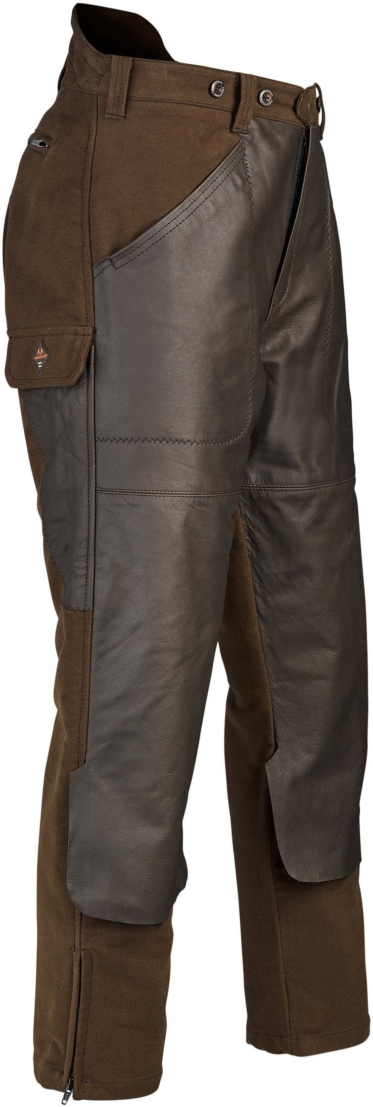 Swedteam Herrenhose Elk Ziegenleder, brown, 58