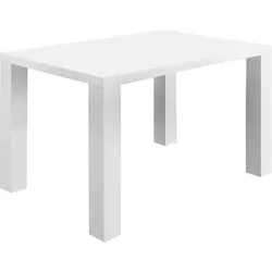 Esstisch SALESFEVER, weiß, B:120cm H:76cm T:80cm, Tische, in edlem Hochglanz