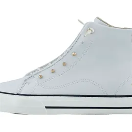 Mustang Damen High-Top Sneaker Beige/Weiß 39