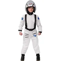 Unbekannt Kinder Kostüm Astronaut Alexander deluxe mit Helm Karneval Weltall-Kostüm (152)