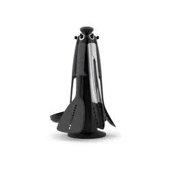 Joseph Joseph Küchenutensilien Set Elevate, 6-teilig, Praktisches Utensilien Set mit rutschfestem Sockel, 1 Küchenutensilien Set