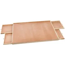 Hti-Living Puzzlebrett 1500 Teile mit 4 Schubladen