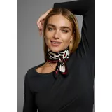 LAURA SCOTT LAURA SCOTT, Nickituch in schwarz-creme-rot - Gr.: onesize