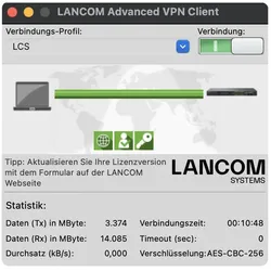 Lancom Advanced VPN Client - Lizenz - 10 Benutzer